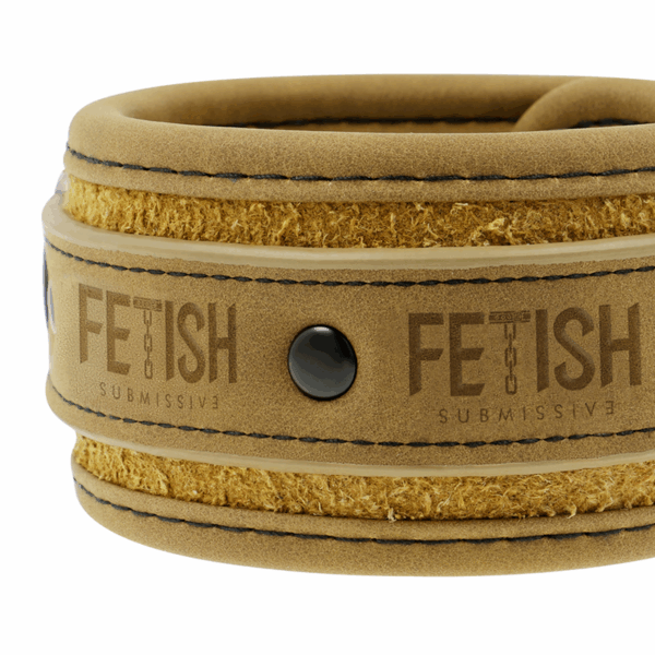 FETISH SUBMISSIVE ORIGEN - ESPOSAS TOBILLOS CUERO VEGANO CON FORRO DE NEOPRENO - Imagen 3