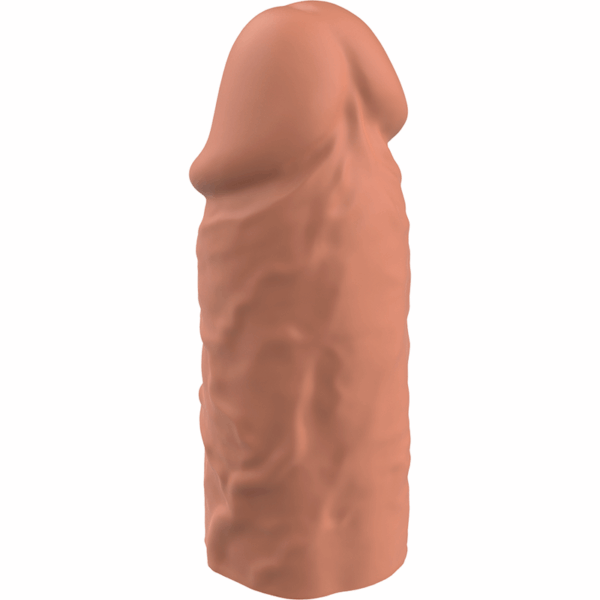 VIRILXL - EXTENSIÓN DE PENE LIQUID SILICONE V3 MARRÓN - Imagen 4
