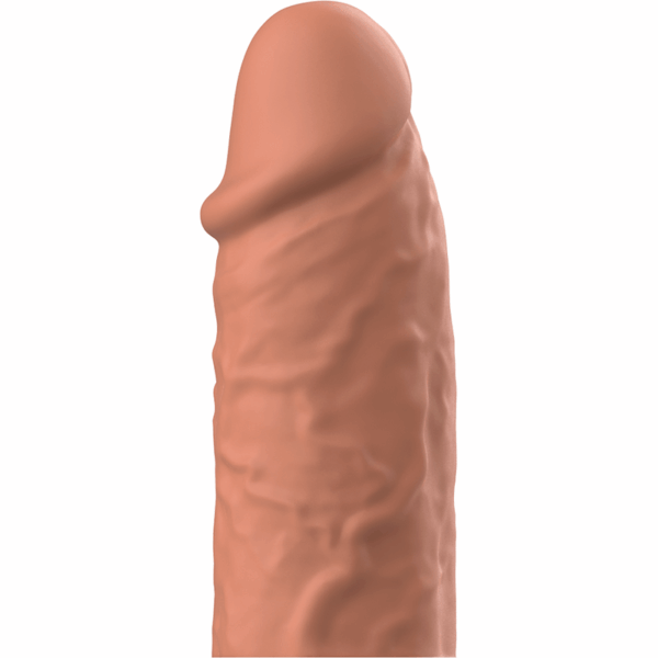 VIRILXL - EXTENSIÓN DE PENE LIQUID SILICONE V3 MARRÓN - Imagen 3