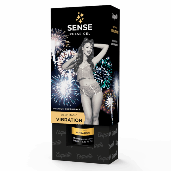 COQUETTE CHIC DESIRE - PULSE GEL FRESA VIBRACIÓN LIQUIDA PREMIUM 6ML - Imagen 2