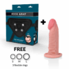 ROCKARMY - ARNES + DUAL DENSITY TIGER DILDO REALISTA 14 CM -O- 4.46 CM - Imagen 2