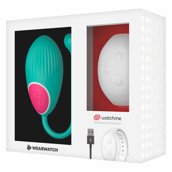 WEARWATCH - HUEVO CONTROL REMOTO TECHNOLOGY WATCHME AGUA MARINA / NÍVEO - Imagen 5