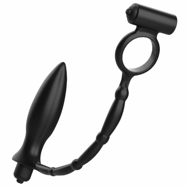 ADDICTED TOYS - PLUG ANAL CON ANILLO VIBRADOR - Imagen 2