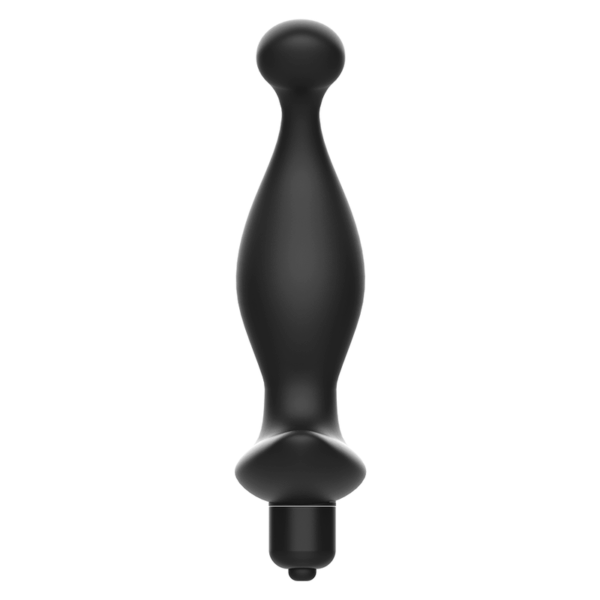 ADDICTED TOYS - MASAJEADOR ANAL CON VIBRACIÓN NEGRO MODELO 1 - Imagen 5