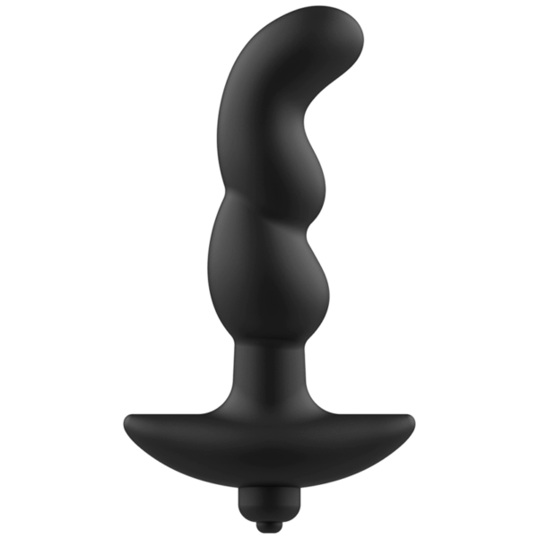 ADDICTED TOYS - MASAJEADOR ANAL CON VIBRACIÓN NEGRO MODELO 2 - Imagen 2