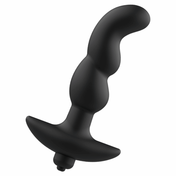 ADDICTED TOYS - MASAJEADOR ANAL CON VIBRACIÓN NEGRO MODELO 2 - Imagen 4