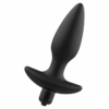 ADDICTED TOYS - MASAJEADOR PLUG ANAL CON VIBRACIÓN NEGRO - Imagen 3