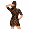 PENTHOUSE - SWEET RETREAT PEIGNOIR NEGRO XL - Imagen 3